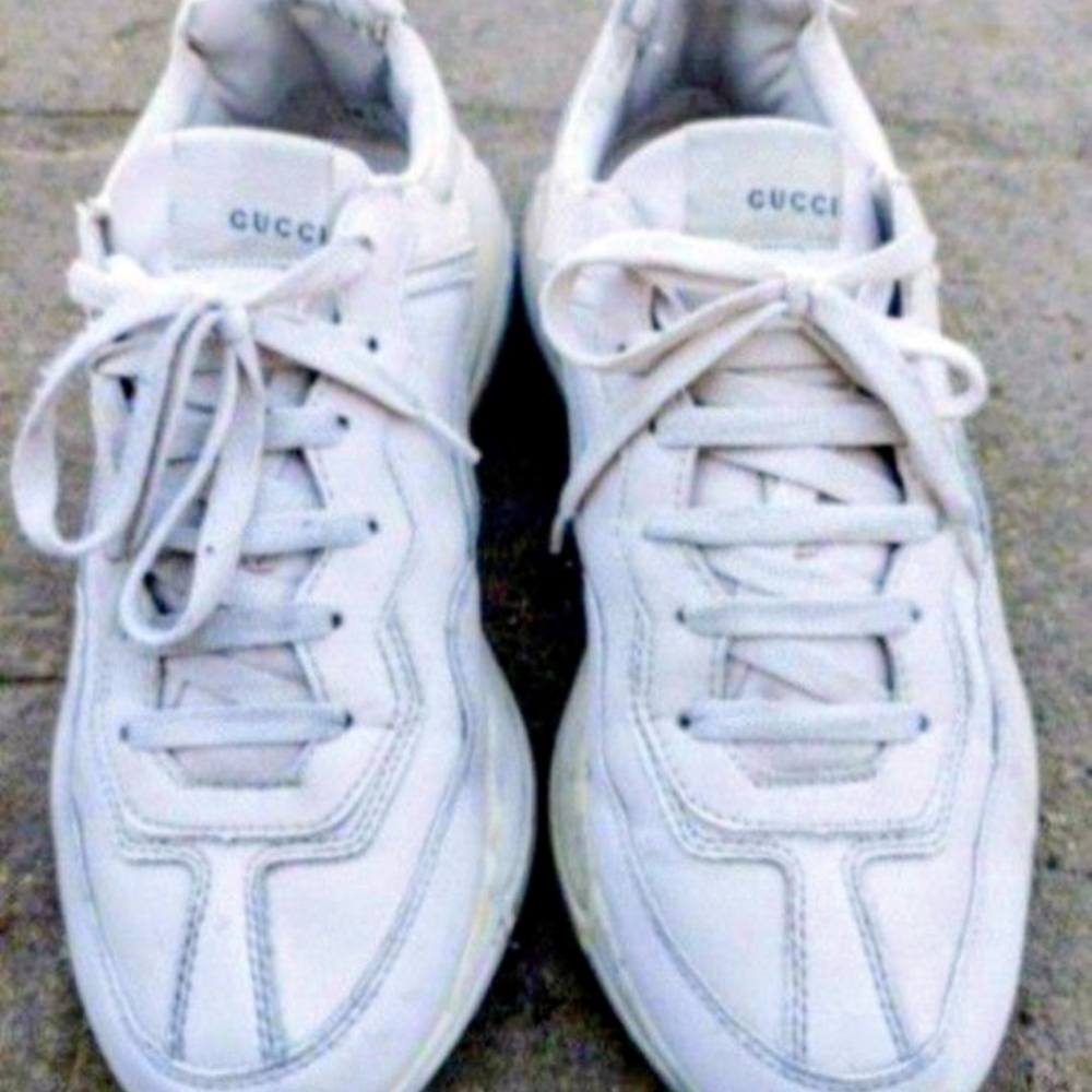 Gucci Rython Sneakers Size 10 - Picture 6 of 9